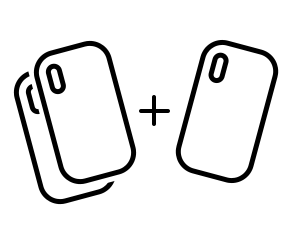 buy 2 phone cases get 3 icon