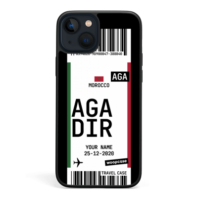 Agadir - Boarding pass Phone case