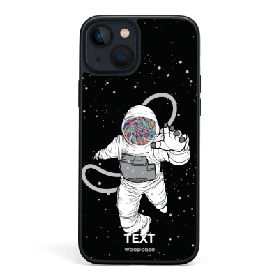 Astronaut in space Phone case