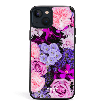 Bouquet of pink flowers Phone case