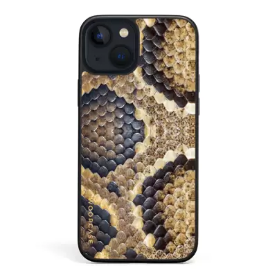Brown snake pattern Phone case