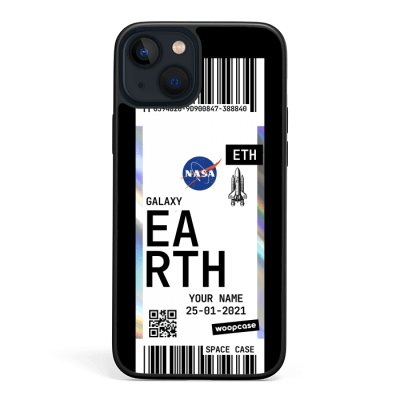 Earth - NASA - Boarding pass Phone case