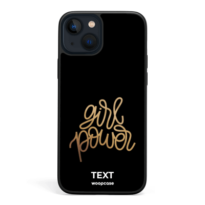 Girl Power elegant - Citation Coque de téléphone