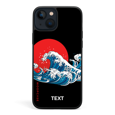 Hokusai japanese waves Coque de téléphone