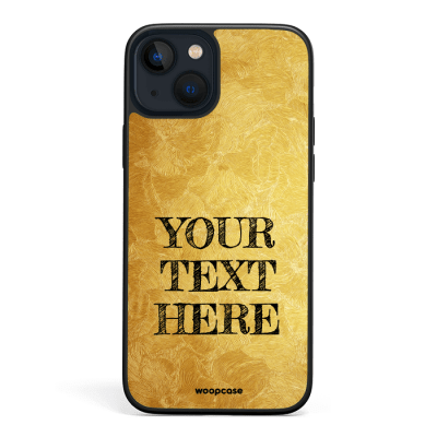 Just Gold  - Your Quote Phone case