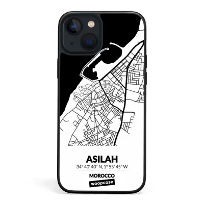 Assilah, Maroc - Plan de ville Coque de téléphone