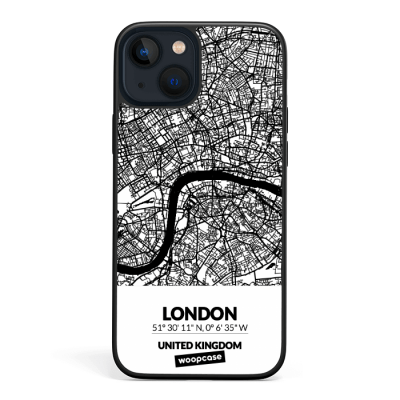 London, UK - City Map Phone case