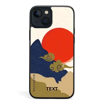 Mountains japanese art Phone case