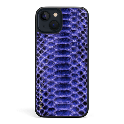 Purple snake pattern Coque de téléphone
