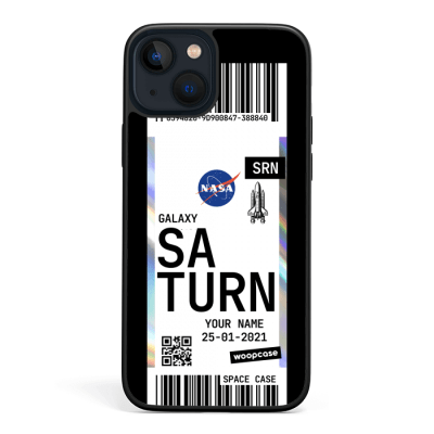Saturn - NASA - Boarding pass Phone case