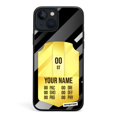 Soccer Card Gold Phone case