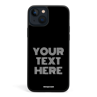 Vintage Text & Color  - Your Quote Phone case