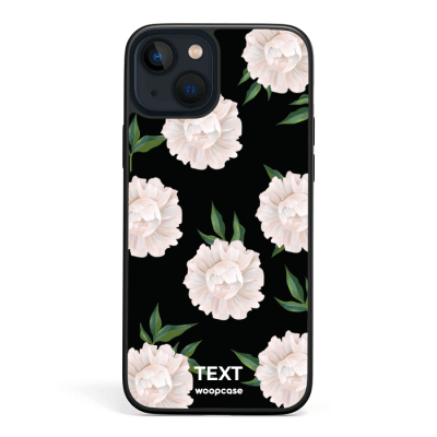 White flowers Phone case