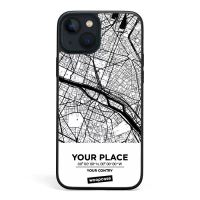 Votre ville - Plan de ville Coque de téléphone