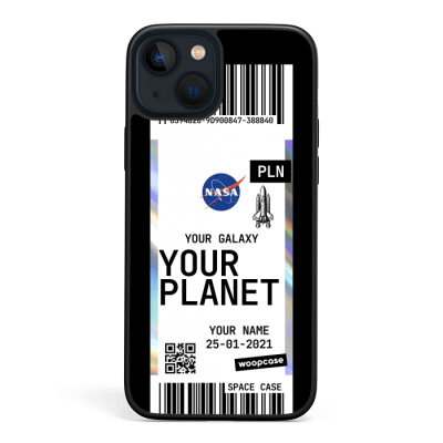 Your planet - NASA - Boarding pass Phone case