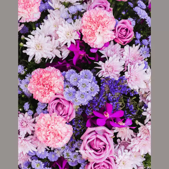 Bouquet de fleurs roses Coque de téléphone
