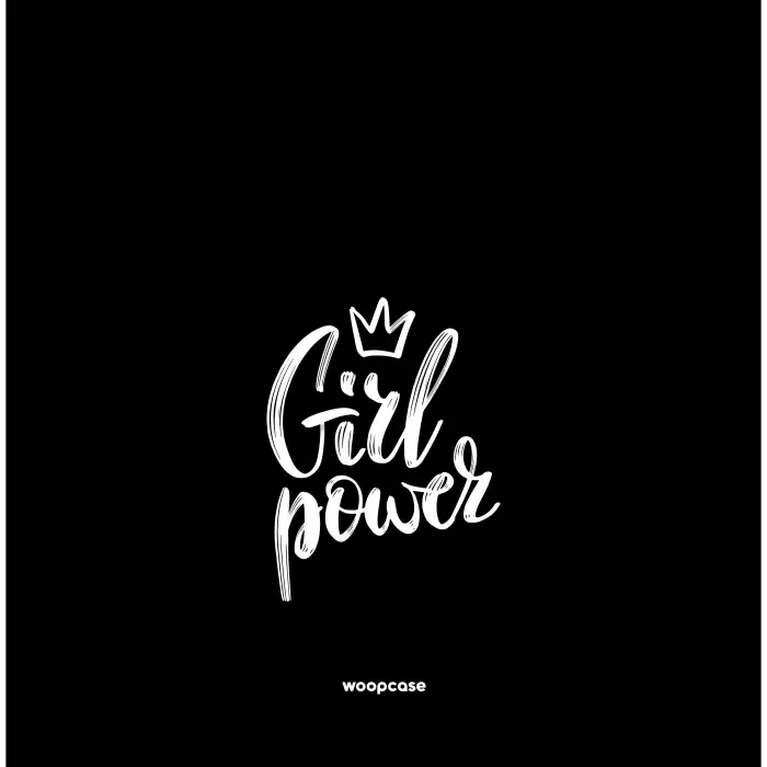 Girl power crown - Quote Phone case