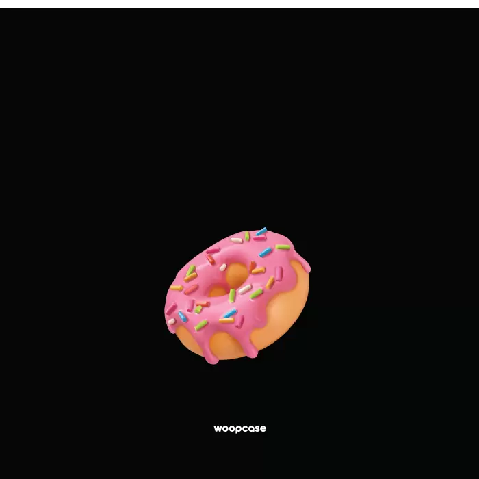 Donuts Fraise Design Coque de téléphone