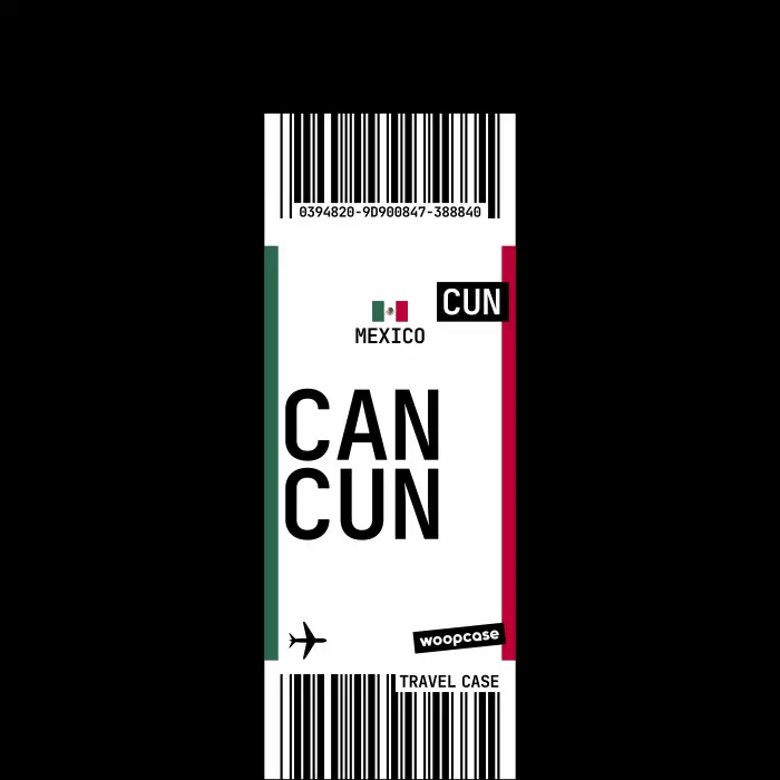 Cancun - Carte d'embarquement Coque de téléphone
