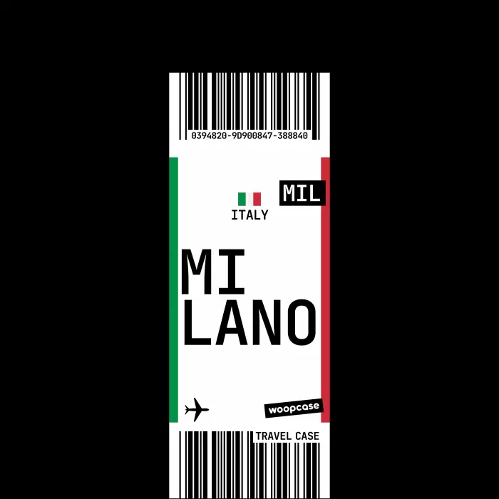 Milan - Carte d'embarquement Coque de téléphone