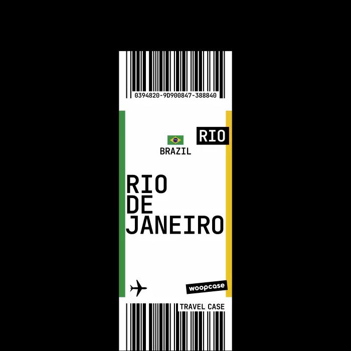 Rio de Janeiro - Carte d'embarquement Coque de téléphone