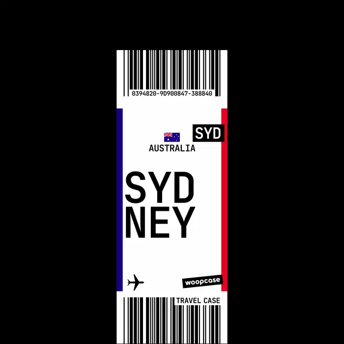 Sydney - Carte d'embarquement Coque de téléphone
