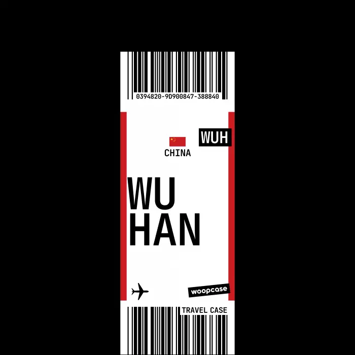 Wuhan - Carte d'embarquement Coque de téléphone
