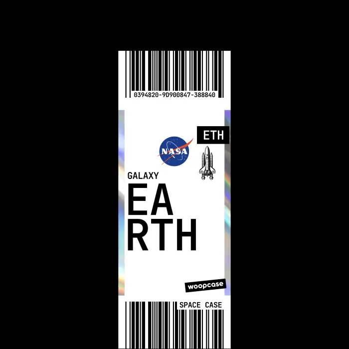 Terre - NASA - Carte d'embarquement Coque de téléphone