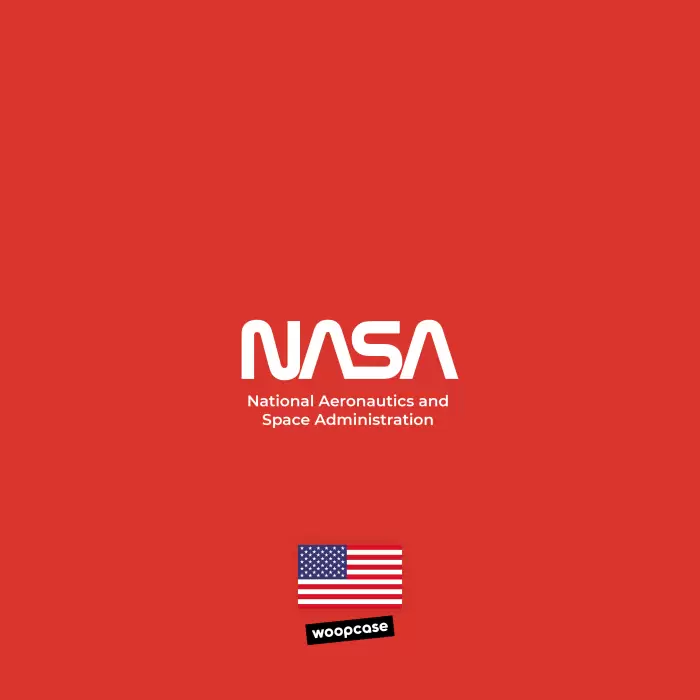 NASA - Rouge logo Warm et drapeau Coque de téléphone
