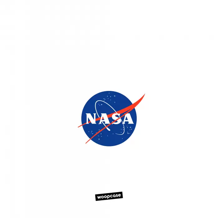NASA - Blanc logo Coque de téléphone